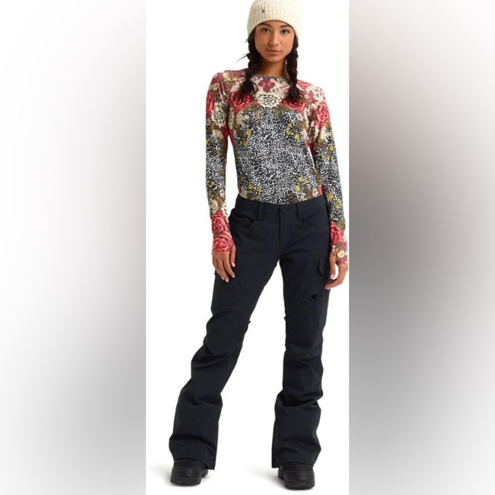 Burton Women Small Gloria Snowboard Ski Pants slim fit